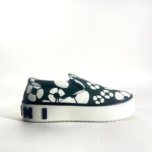 Size 8 - Marni Carhartt WIP Slip On Sneakers Floral Green